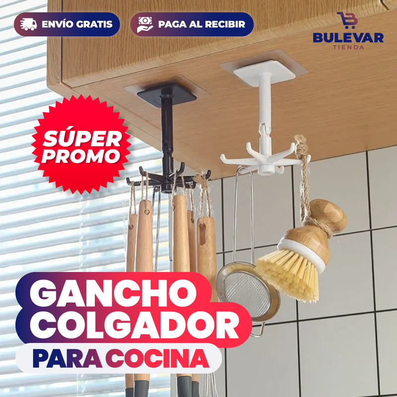 GANCHOS COLGADORES 2x1