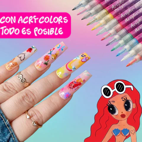 MARCADORES PARA UÑAS💅