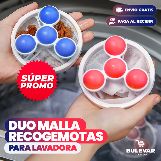 RECOGEMOTAS PARA LAVADORA x2
